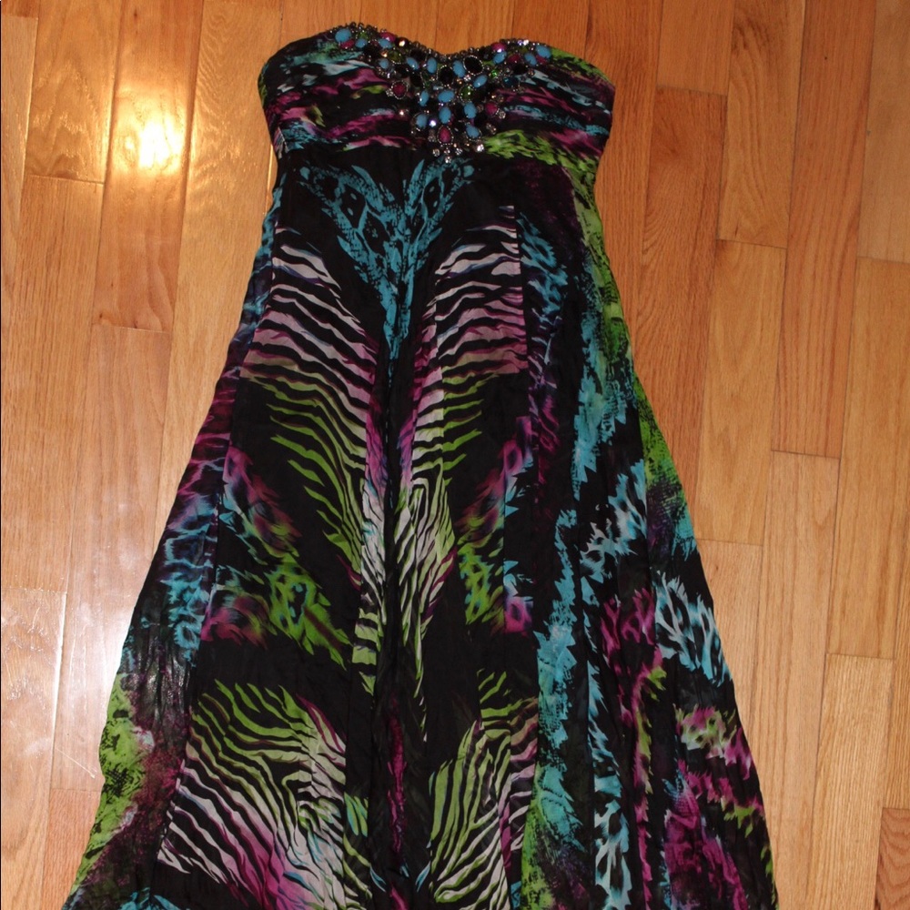 Multi colored Jovani dress